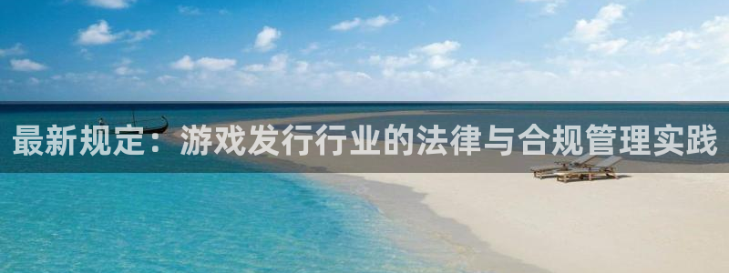 广州db电竞网络科技有限公司：最新规定：游戏发行行业的法律与合规管理实践