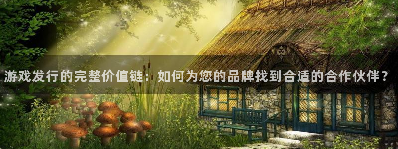 db电竞平台：游戏发行的完整价值链：如何为您的品牌找到合适的合作伙伴？