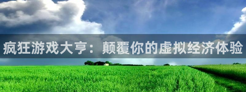 db电竞官网注册方法是什么：疯狂游戏大亨：颠覆你的虚拟经济体验